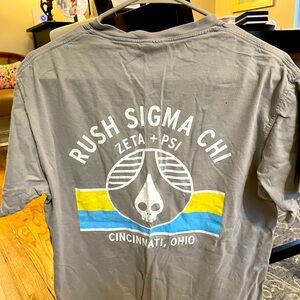 University of Cincinnati Sigma chi men’s T-shirt comfort colors